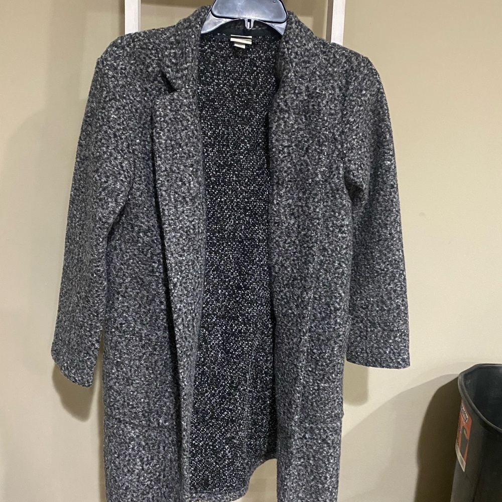 Target Black and White Textured Cardigan- size X-Small